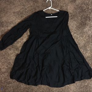 NWOT-  V-Neck Swing Shift Dress